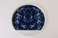Photo16: Arita Porcelain dinnerware plate washi wamon indigo blue any type W22cm