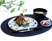 Arita Porcelain dinnerware plate washi wamon indigo blue any type W22cm