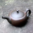 Photo1: Tokoname Japanese tea pot Tosen wide ceramic tea strainer nerikomi 210ml (1)