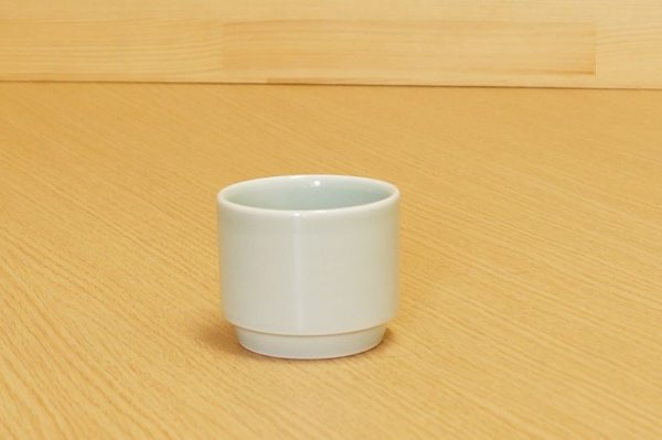 Photo2: Arita porcelain Yunomi Japanese tea cups Sencha Seiji Kaki (set of 2)