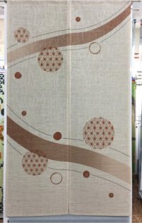 Noren MS Japanese door curtain Marimo kemari 85 x 150cm