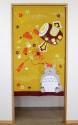 Photo3: Noren Japanese Curtain Doorway NM SD My Neighbor Totoro gavel 85 x 150 cm