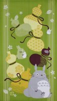 Photo2: Noren Japanese Curtain Doorway NM SD My Neighbor Totoro gourd 85 x 150 cm  (2)