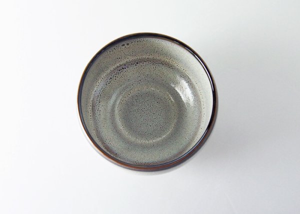 Photo3: Hasami Porcelain Japanese matcha bowl haku yuzu white