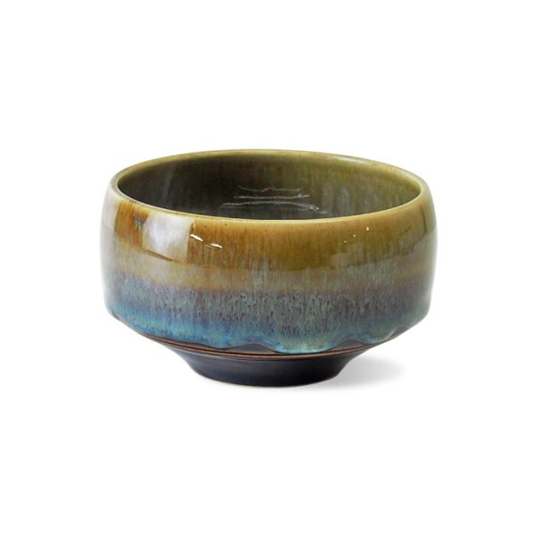 Photo3: Hasami Porcelain Japanese matcha bowl haku jyaku tenmoku