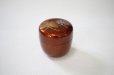 Photo9: Tea Caddy Japanese Natsume Echizen Urushi lacquer Matcha container fan pine