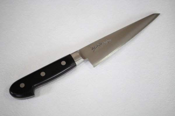 Photo2: Tsukiji Sugimoto Tokyo hamono Japanese steel HM Honesuki Boning knife 140mm