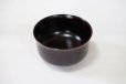 Photo9: Japanese Echizen Urushi lacquer matcha tea soup bowl wan jinoko tamari D113mm (9)