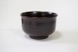 Photo7: Japanese Echizen Urushi lacquer matcha tea soup bowl wan jinoko tamari D113mm