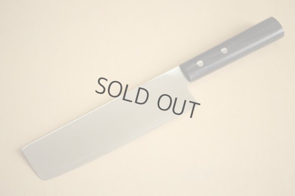 Photo8: Masahiro Japanese MBS-26 stainless 10632 Usuba vegetable knife 165mm