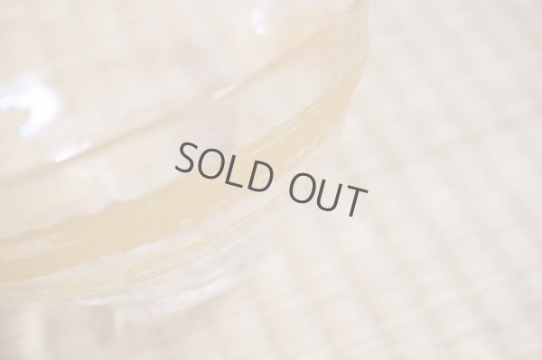 Photo5: glass Japanese tea ceremony matcha chawan bowl gold hakeme