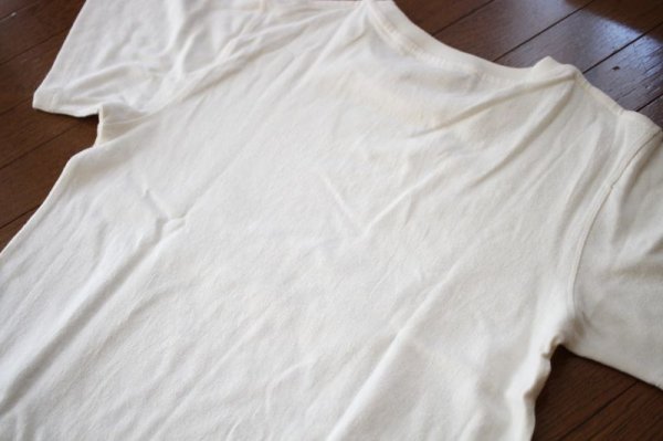 Photo4: Natural and Hand dyes Mitsuru unisexed T-shirt made in Japan moonlight
