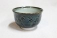 Photo6: Kiyomizu Japanese pottery tea ceremony matcha bowl Minoru Ando carved bamboo