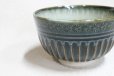 Photo3: Kiyomizu Japanese pottery tea ceremony matcha bowl Minoru Ando carved mishima