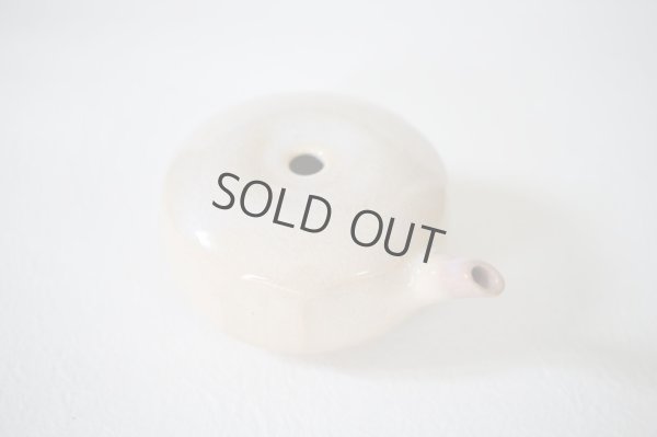 Photo9: Hagi Senryuzan climbing kiln Japanese pottery Suiteki water pot mizusashi