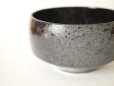 Photo7: Hasami Porcelain Japanese matcha bowl haku wabi black