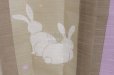 Photo10: Noren Japanese Curtain Doorway NM SD rabbit sakura cherry 85 x 150 cm