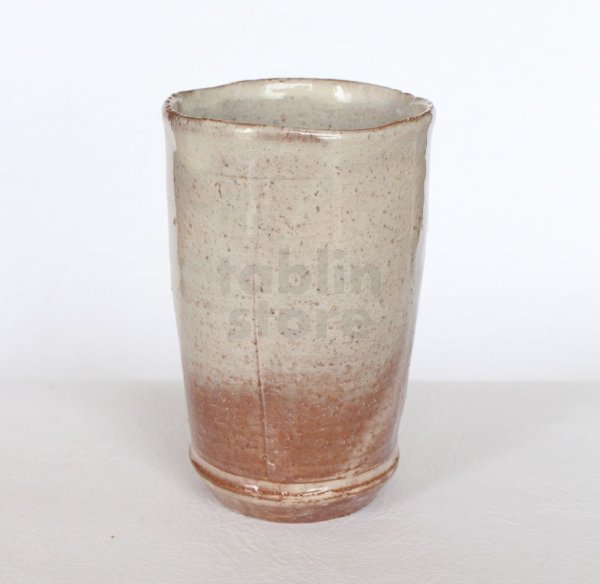 Photo5: Hagi Senryuzan climbing kiln Japanese pottery tumbler yohen kubomi set of 2