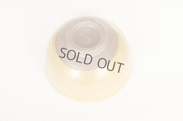 Photo4: Tokoname Japanese tea ceremony bowl YT Masaya yellow glaze pottery chawan