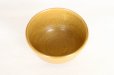 Photo6: Tokoname Japanese tea ceremony bowl YT Masaya yellow glaze pottery chawan