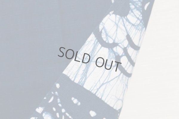 Photo8: Kyoto Noren SB Japanese batik door curtain Manekineko LuckyCat blue 85cm x 150cm