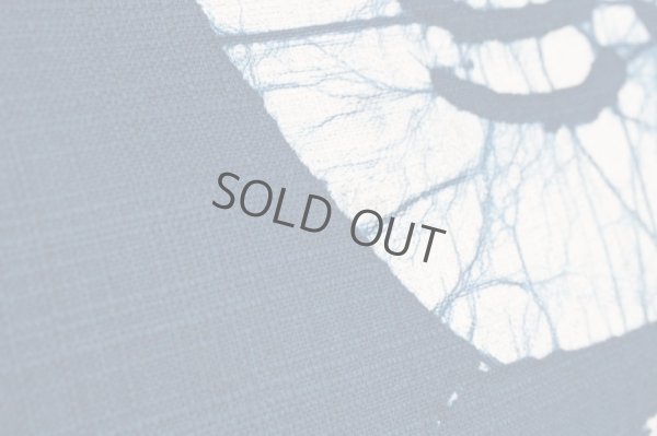 Photo7: Kyoto Noren SB Japanese batik door curtain Manekineko LuckyCat blue 85cm x 150cm