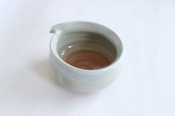 Photo1: Hagi ware pottery Yusamashi Japanese tea pot hime cray 360ml 