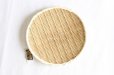 Photo1: Japanese bamboo strainer basket zaru bowl round Hand crafted any size (1)