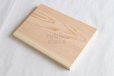 Photo1: Japanese natural cypress Professional plank Cutting Board made in Japan W270mm (1)