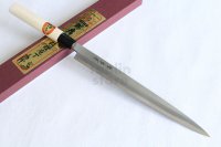 SAKAI TAKAYUKI kasumitogi white steel Fugu hiki Sashimi knife variety of sizes