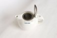 Photo7: Japanese ceramics tea pot ZEROJAPAN Saturn white 300ml S