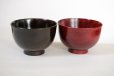 Photo11: Japanese Echizen Urushi lacquer soup bowl wan sakurazai D11.2cm set of 2