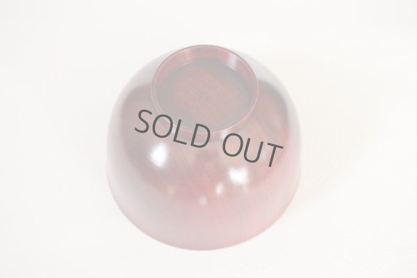 Photo7: Japanese Echizen Urushi lacquer soup bowl wan sakurazai D11.2cm set of 2