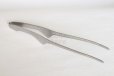 Photo4: Japanese kitchen cleaver tongs 18-0 stainless Todai 240mm