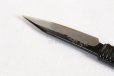 Photo6: Shokei Funaki Kurouchi white 2 steel Lacquer wisteria string cord handle Tanto Fixed Blade Knife 95mm (6)