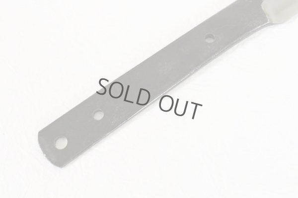 Photo9: Shokei blank blade Custom knife Making Kurouchi white 2 steel Tanto Fixed Blade Knife 78mm