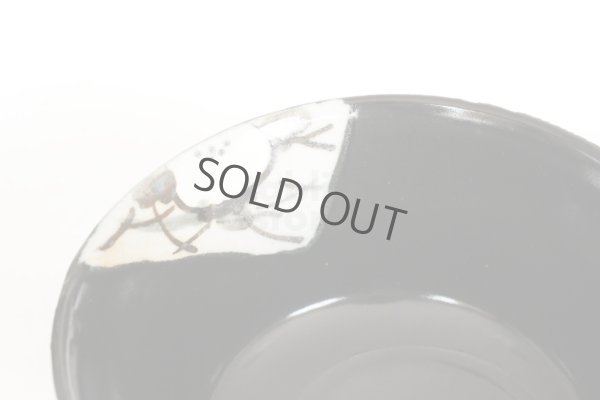 Photo6: Mino ware Japanese tea ceremony bowl Matcha chawan pottery nishikiyama oribe bl