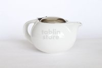 Japanese ceramics tea pot ZEROJAPAN Saturn white 520ml M