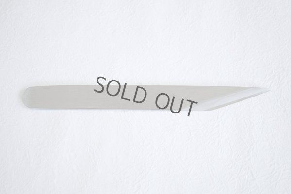 Photo3: Ibuki Kiridashi knife Japanese kogatana Woodworking Kasumi aogami Blue 2 steel BW18mm