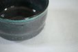 Photo4: Mino ware pottery Japanese tea ceremony bowl Matcha chawan honte ao blue miyabi