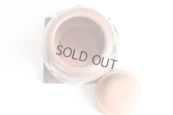 Photo7: Tokoname YT Japanese green tea aroma Incense Burner Sekiryu br dragonfly H11cm