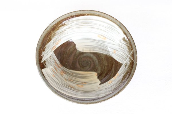 Photo5: Hagi ware Japanese bowls Deep mountains For stew W165mm set of 5