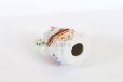 Photo7: Japanese Lucky Cat Kutani yaki ware Porcelain Maneki Neko nigo siro sakari pair (7)
