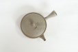 Photo8: Tokoname 2H Japanese tea pot Gyokko pottery tea strainer flat shape yakishime 170ml