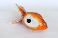 Photo5: Japanese Goldfish Statue Figurine Kutani Porcelain red sai W16cm