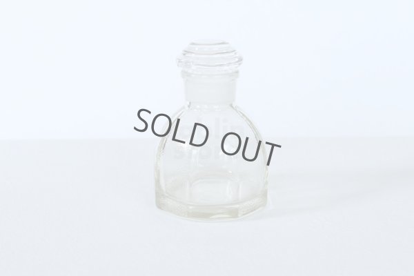 Photo2: Japanese Soy Sauce Dispenser Bottle Hirota glass octagonal amber 50ml