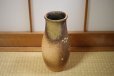Photo6: Shigaraki Japanese pottery Vase tsuchi kinkamiyabi H 26cm