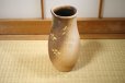 Photo2: Shigaraki Japanese pottery Vase tsuchi kinkamiyabi H 26cm (2)