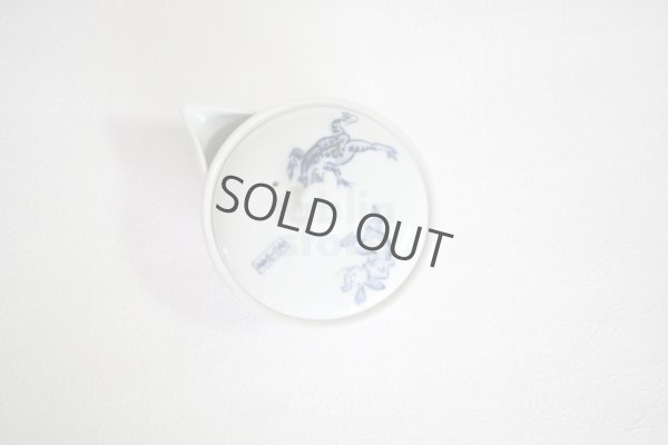 Photo6: Banko Japanese tea pot kyusu hohin ceramic tea strainer Chojyu Sumo 120ml