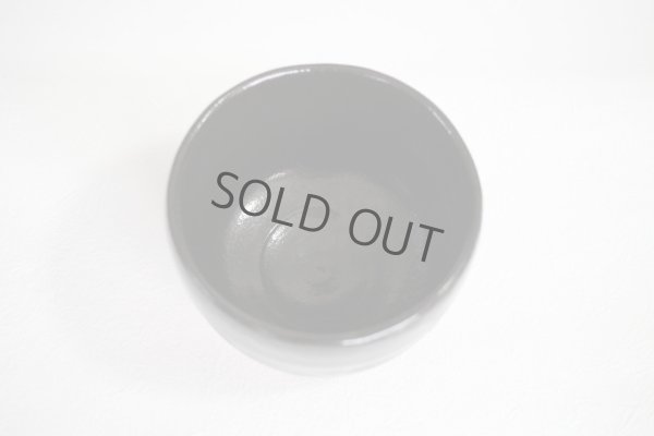 Photo5: Mino yaki ware Japanese tea bowl Kuro Raku Shoraku Kibo chawan Matcha Green Tea